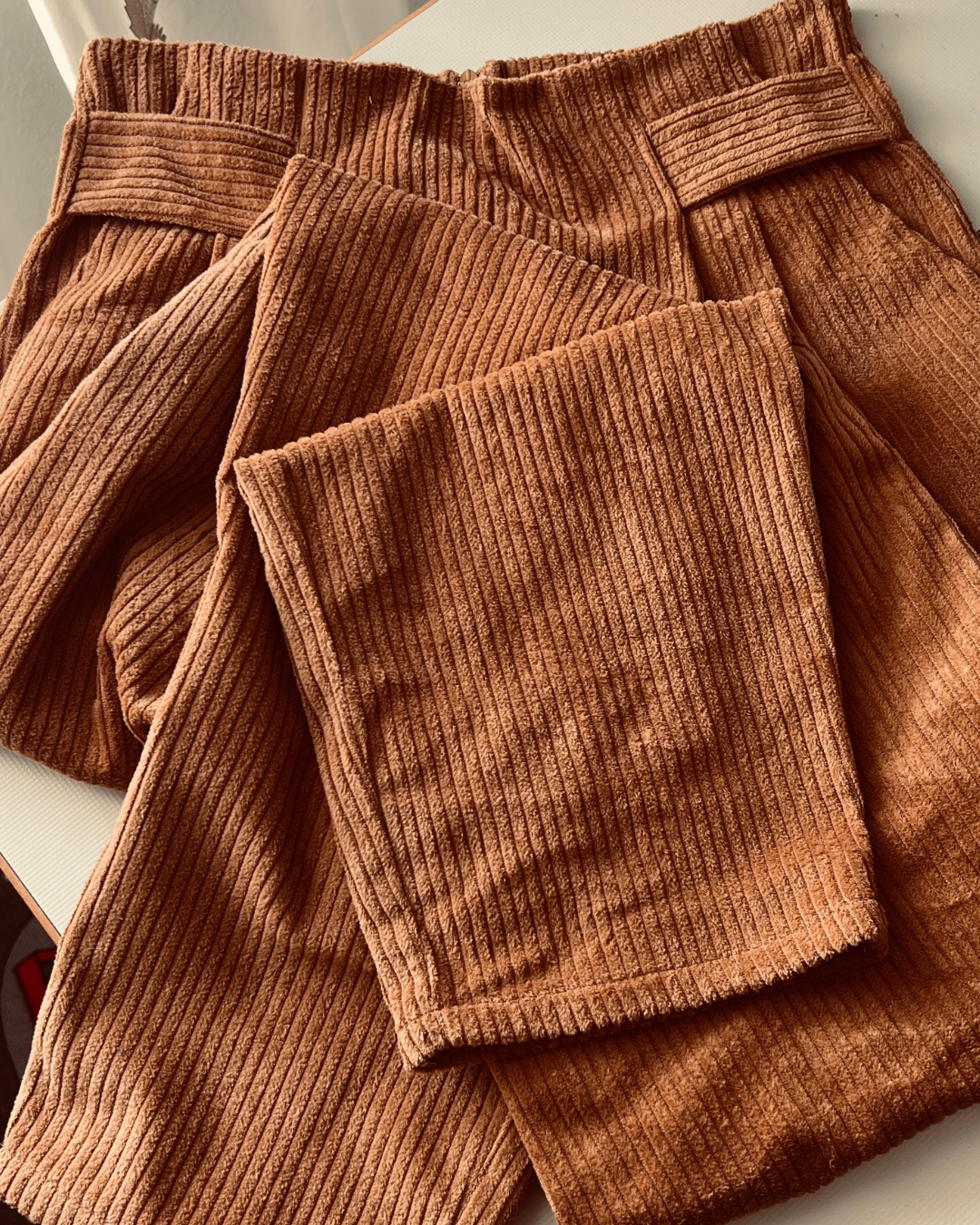 Inna Trousers - Maple Cotton Corduroy