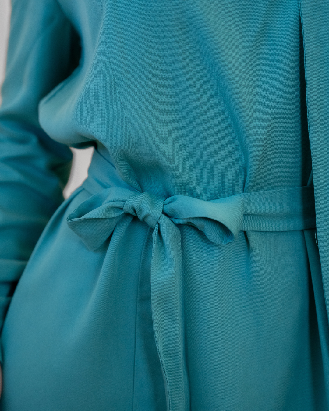 Sage Dress - Turquoise Viscose