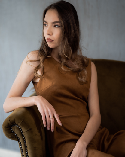 Tena Jumpsuit - Vintage Shepherd Check