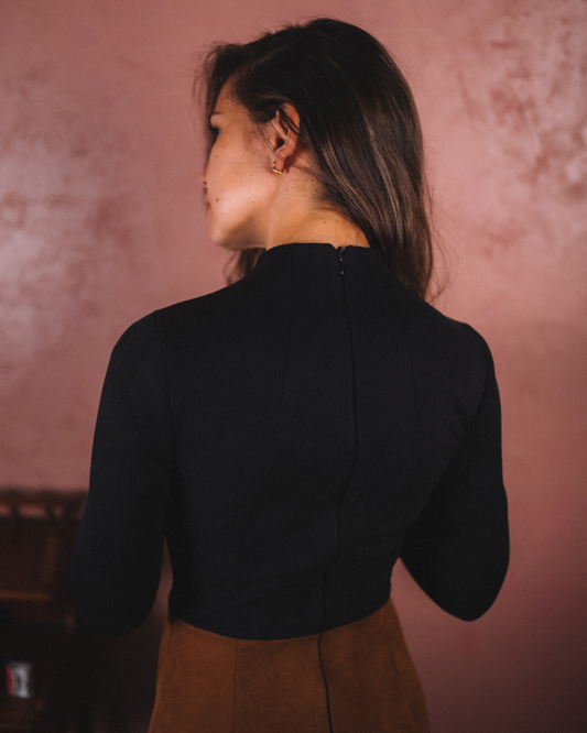 Agatha Dress - Vegan Leather