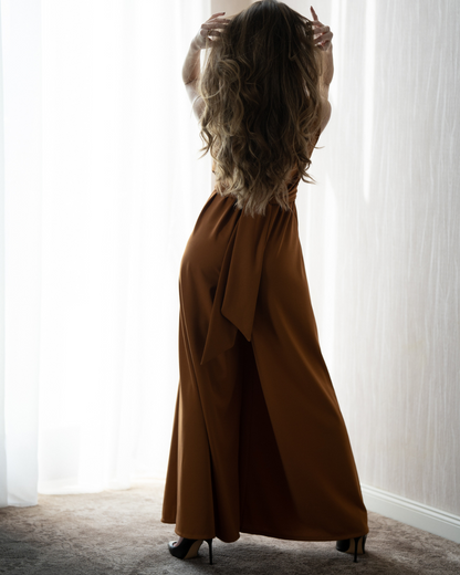 Asha Jumpsuit - Earthy Green Lyocell