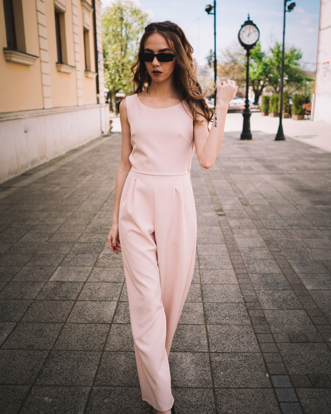 Tena Jumpsuit - Vintage Shepherd Check