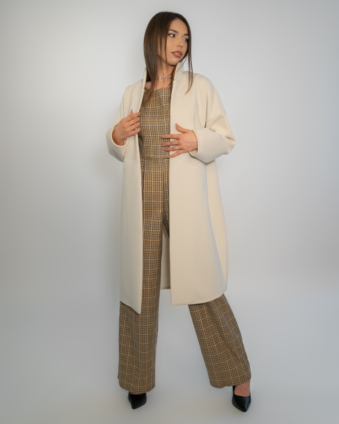 Kenzo Coat - Ivory Wool