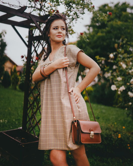 Longmorn Dress - Vintage Shepherd Check