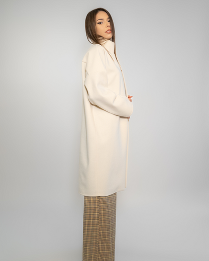 Kenzo Coat - Ivory Wool