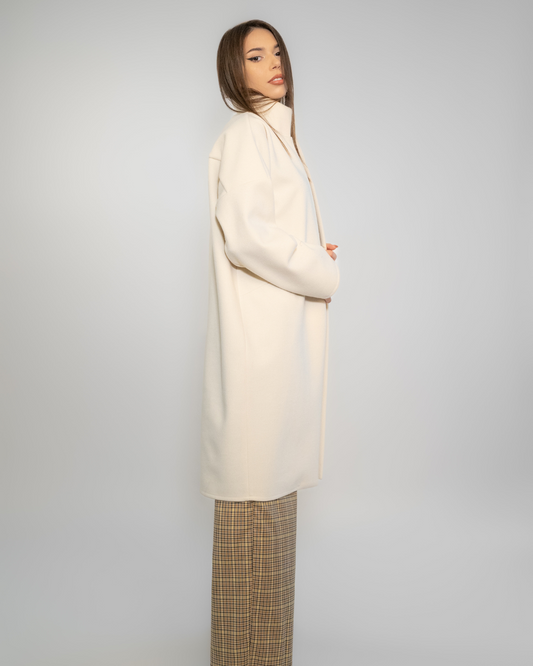 Kenzo Coat - Ivory Wool