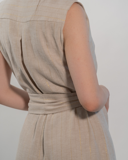 Asha Jumpsuit - Earthy Green Lyocell
