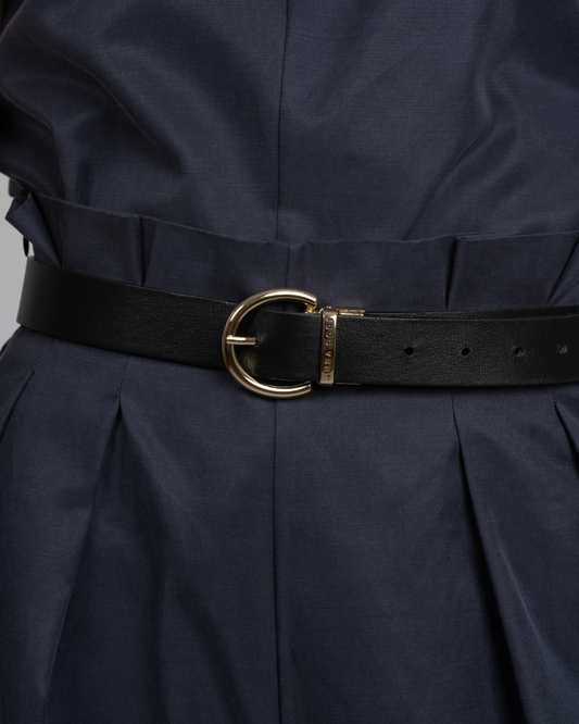 Myra Pants - Navy Vegan Silk