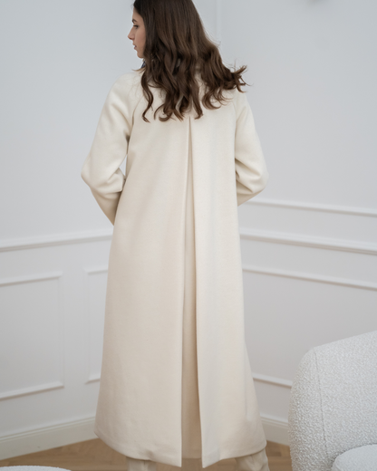 Ivory Wool Coat